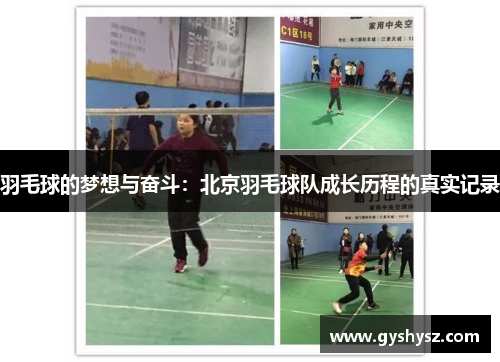 羽毛球的梦想与奋斗：北京羽毛球队成长历程的真实记录